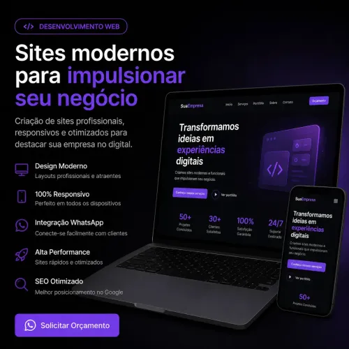 Faço Sites para Negócios Locais
