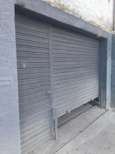 Porta aço mais portão 