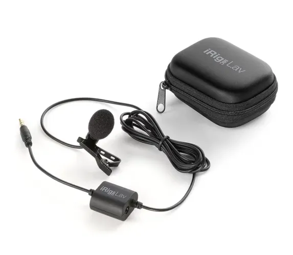 Microfone de lapela iRig