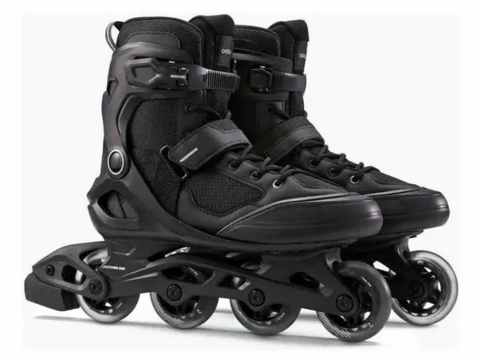 Patins Inline Oxelo New Fit 100 - Tamanho 40 BR (Seminovo)