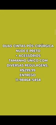 CINTA PÓS CIRÚRGICA