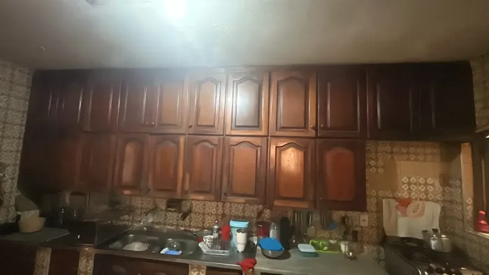 Armários de cozinha de mógno