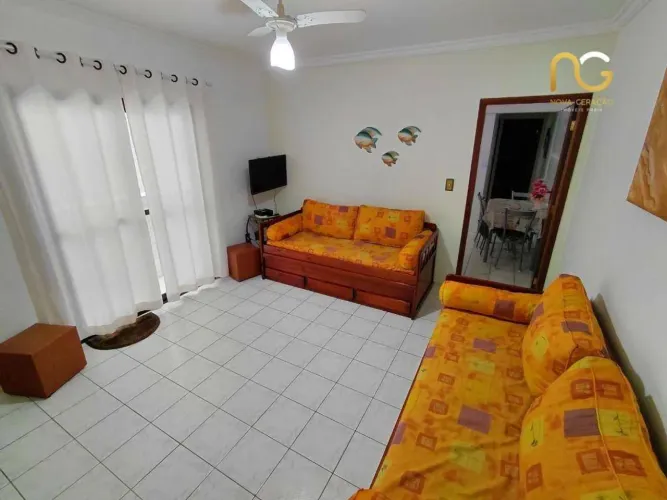 Apartamento à venda, 65 m² por R$ 390.000,00 - Canto do Forte - Praia Grande/SP