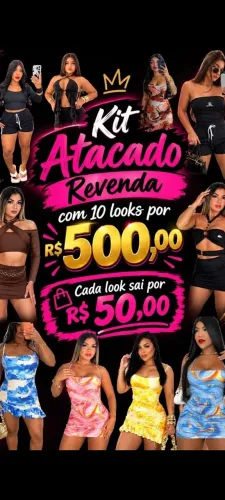 Kit com 10 /Atacado/Revenda