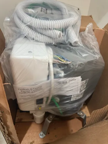 Bomba vácuo 1 HP 127/220v VACCUM PUMP Nova Sem Uso Com Nota Fiscal