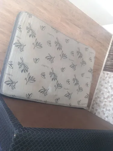 Cama box casal base e o colchão super confortável