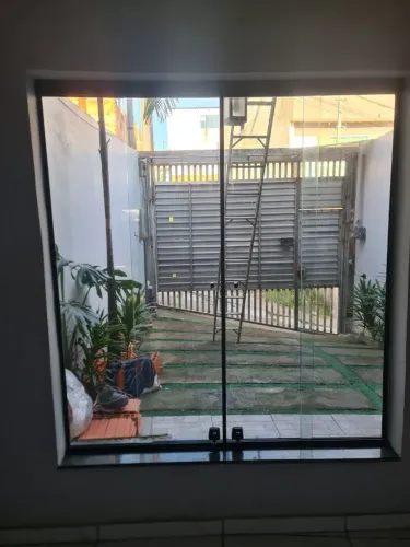 Janela de vidro 