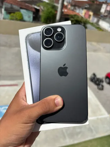 iPhone 15 Pro Max 256GB ANATEL!! IMPECÁVEL!! Completo na Caixa!!