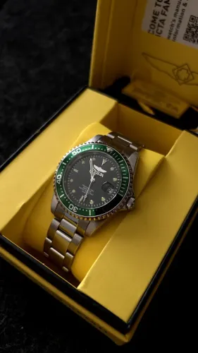 Relógio Invicta Pro Diver 37,5mm verde ORIGINAL movimento Quartz