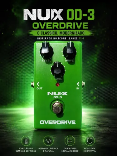 Pedal Overdrive NUX OD-3