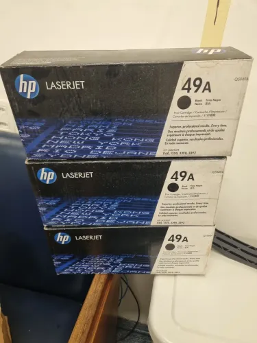 Toner para impressora 3 caixas fechadas total 150 todas