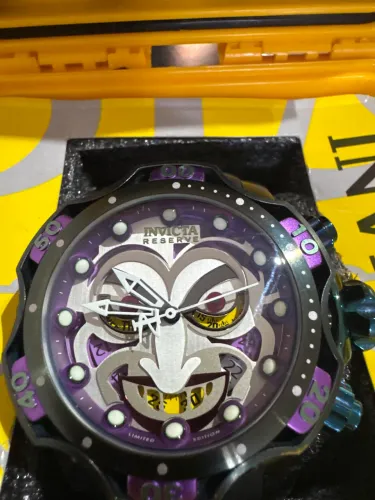 Relogio invicta jocker edição limitada