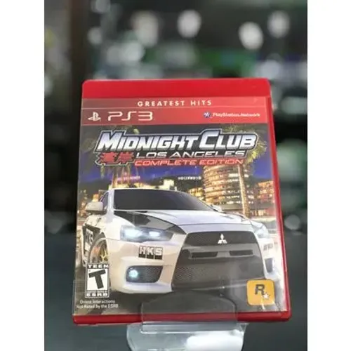 Jogo ps3 MidnightClub Original