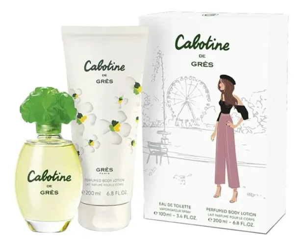 Kit Cabotine de Gres edt 100ml+Loção 200ml