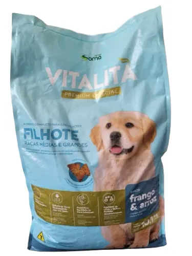 ração pra filhotes com 29% de proteinas Premium Especial