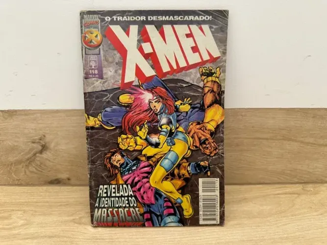HQ X-Men Nº 118 - Agosto/98 - Editora Abril Jovem