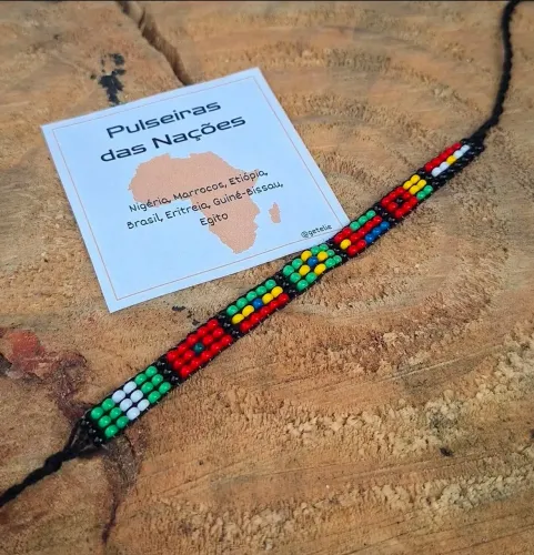 Pulseira Bandeiras das Nações - África