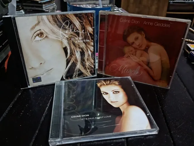 3 CDs CELINE DION Usados