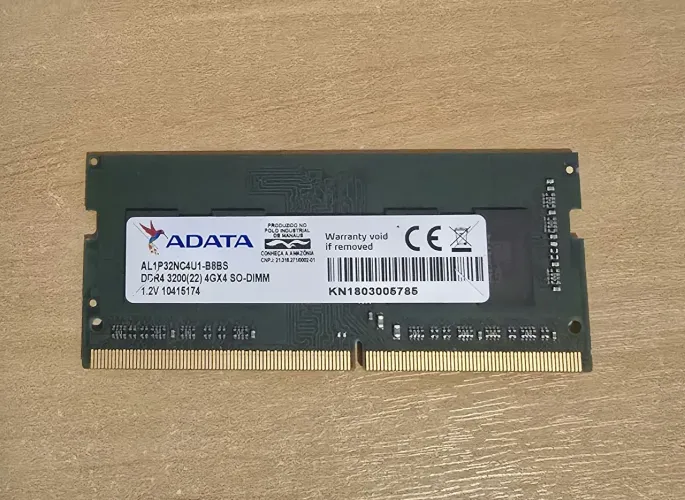 Memória RAM notebook DDR4 3200 4gb