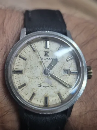 Relógio EDOX KING STAR MECÂNICO - TODO REVISADO