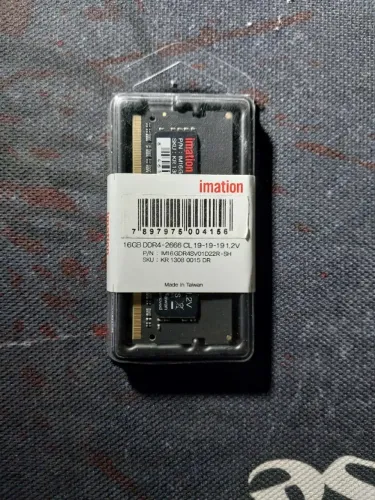 Memória notebook Imation 16gb DDR4 2666Mhz nova lacrada no blister