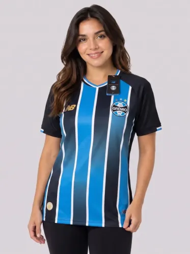Baby Look Grêmio Tricolor 2026 New Balance