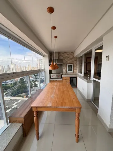 Apartamento com 126 m2, 3 suítes, Andar Alto, sol da manha, vista livre e 2 vagas paralela