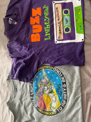 Duas camisetas Toy Story (Disney) P