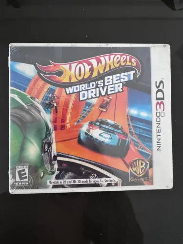 Hotwheels Nintendo 3DS Lacrado!