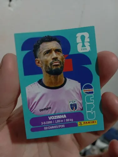 Vozinha figurinha da copa 2026
