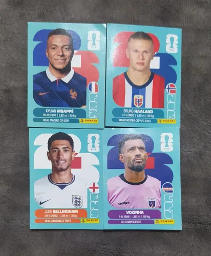 Figurinhas Craques da copa