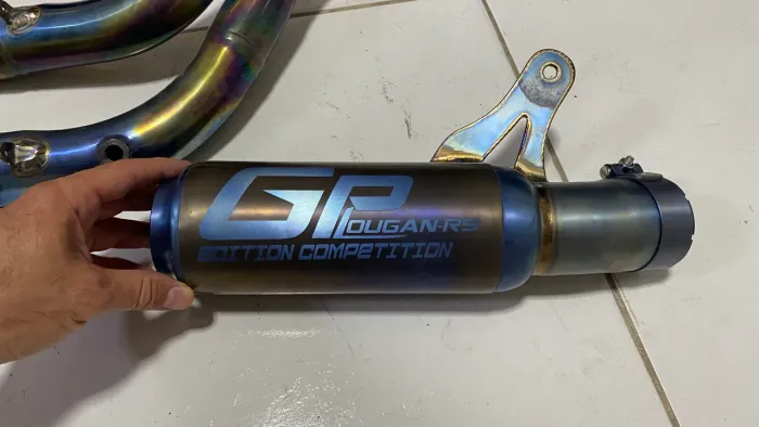 Escapamento full Titanium Lougan s1000