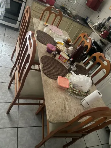 Mesa de Jantar Mármore 