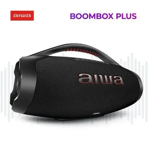 Caixa de Som Aiwa Boombox Plus BBS-01-B Preto 200W 