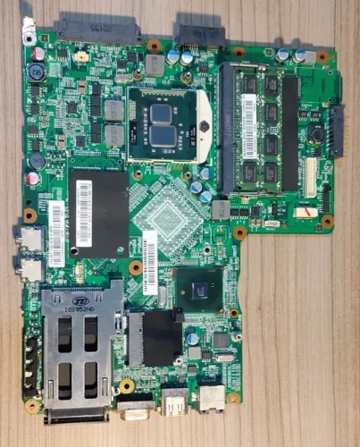 01 Placa-mãe Modelo 71R-J14IM6-T811 + processador Intel Core i3-350M + 01 memória RAM 2GB