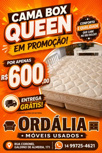 Cama box queen