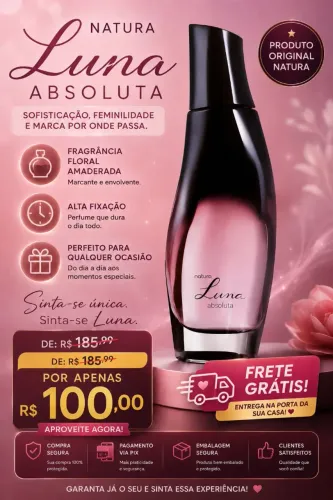 Vende-se perfume natura, luna absoluta feminino