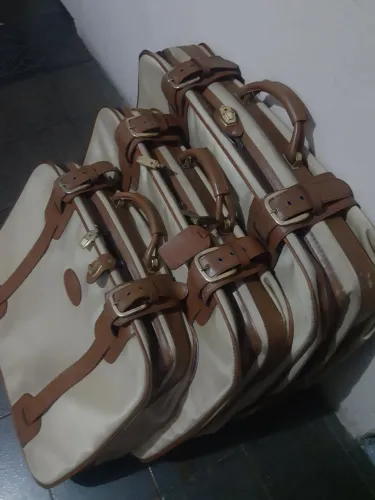 Kit com 3 malas vintage primícia