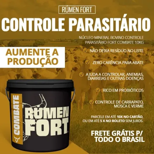 RÚMEN FORT | Tratamento de Cocho ? Mais Desempenho e Rentabilidade