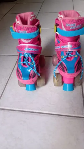 VENDO PATINS FEMININO INFANTIL, N° 29 AO 33
