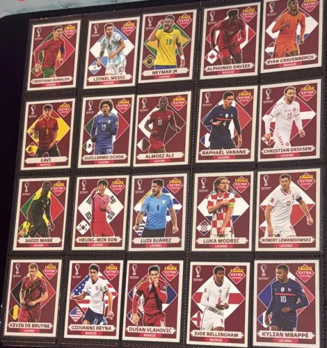 Kit Figurinhas Legend 2022 Completo