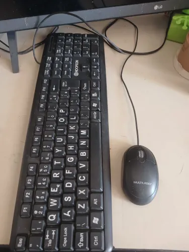 Teclado letras grandes +mouse
