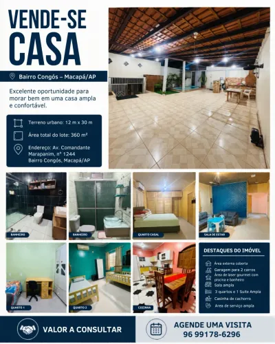 Casa No Congós 4 quartos piscina