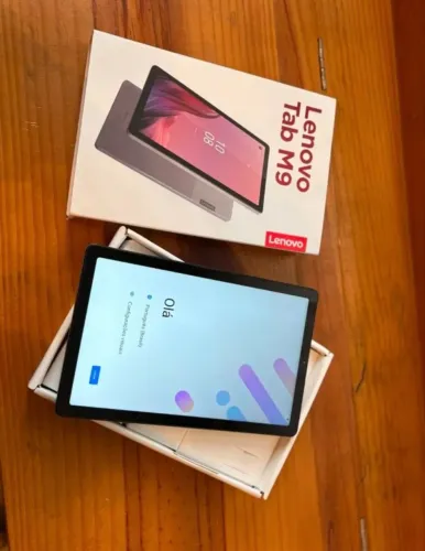 Tablet Lenovo M9 9" Android 12 MediaTek Helio G80 Octa-core Wi-Fi 64GB 8MP Prata