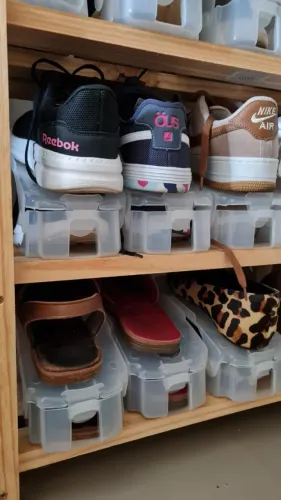 12 organizadores de sapato em perfeito estado