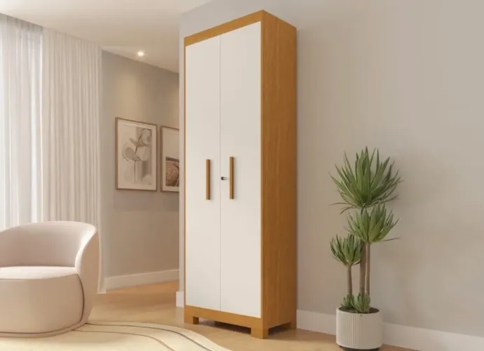 Multiuso Íris ACP 100% MDF com Pés e Chave - Entrega Imediata;