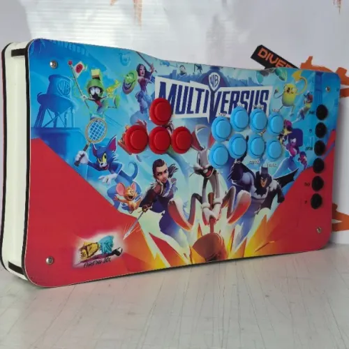 ASDW Hitbox Para PS4/PC/Nintendo Switch 1 e 2. Com Placa Pi Pico RP2040