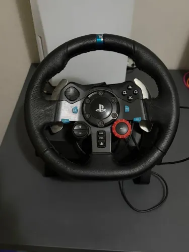 Volante e pedais logitech g29 playstation