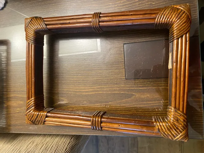 Suporte de bambu para prato marinex