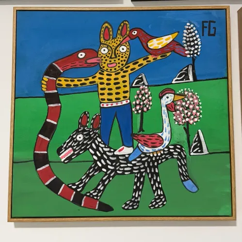 Quadro Francisco Graciano acrílico sobre tela